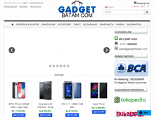 Tablet Screenshot of gadgetbatam.com